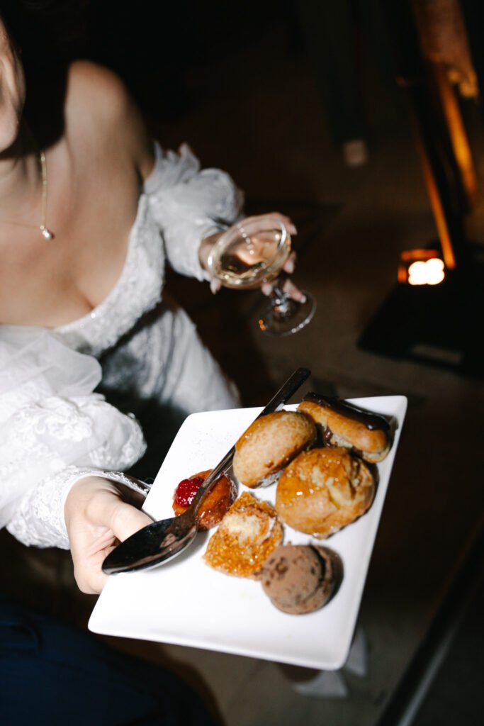 bordeaux mariage dessert